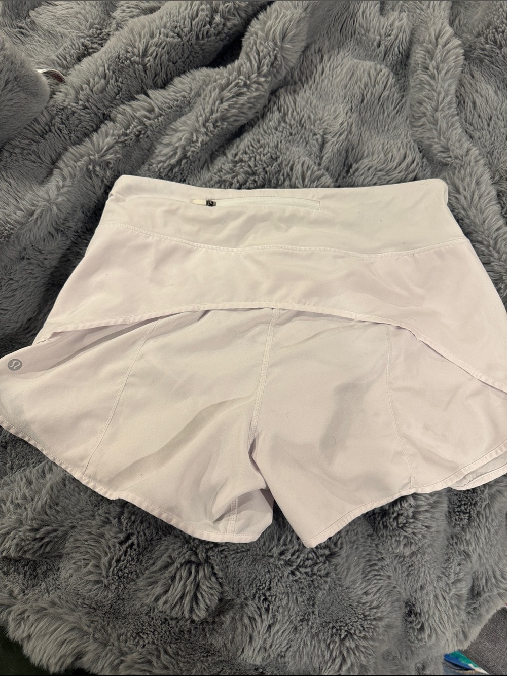 lululemon athletica Pale Pink Run/Train Shorts